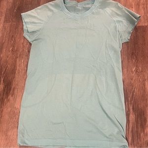 Lululemon swiftly short short sleeve teal